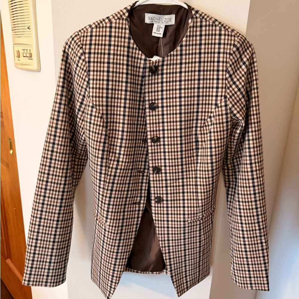 Rachel Zoe Brown Jacket